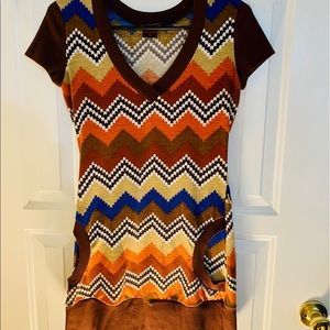 Very colorful short dress! Small size